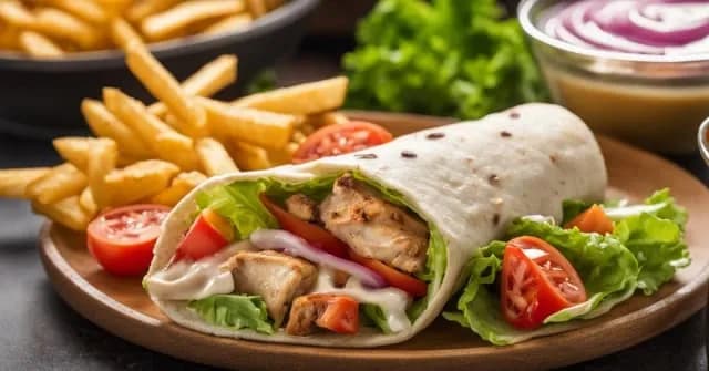 Ile kalorii ma kebab w tortilli? Zaskakujące różnice w kaloryczności