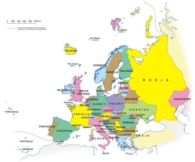 Jakie kraje leżą w Europie? Zaskakujące fakty o kontynencie