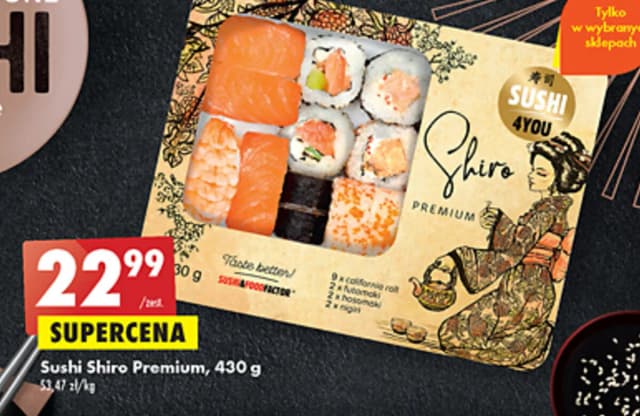 Ile naprawdę kosztuje sushi w Biedronce? Sprawdź ceny i jakość!